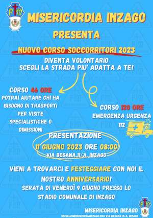 Nuovo corso soccorritori 2023